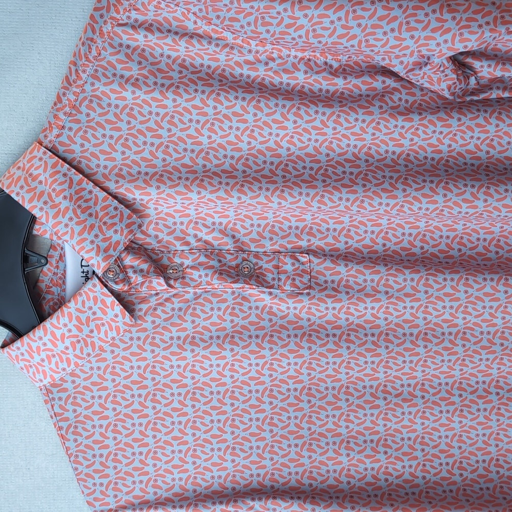 Straight Down 'Too Hot' Golf Polo